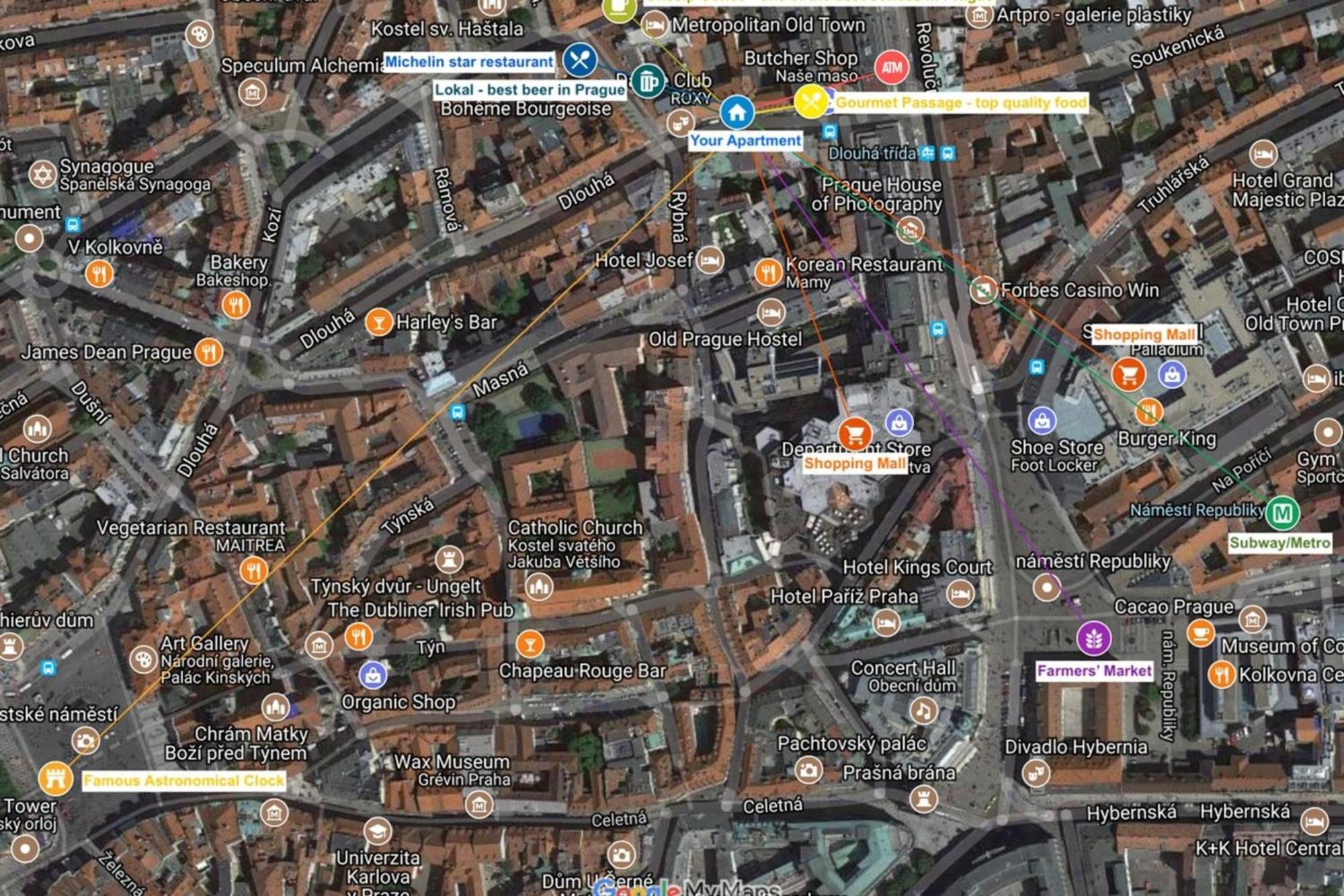 Quiet City Center Apartment In Hip & Foodie Area Praga Zewnętrze zdjęcie